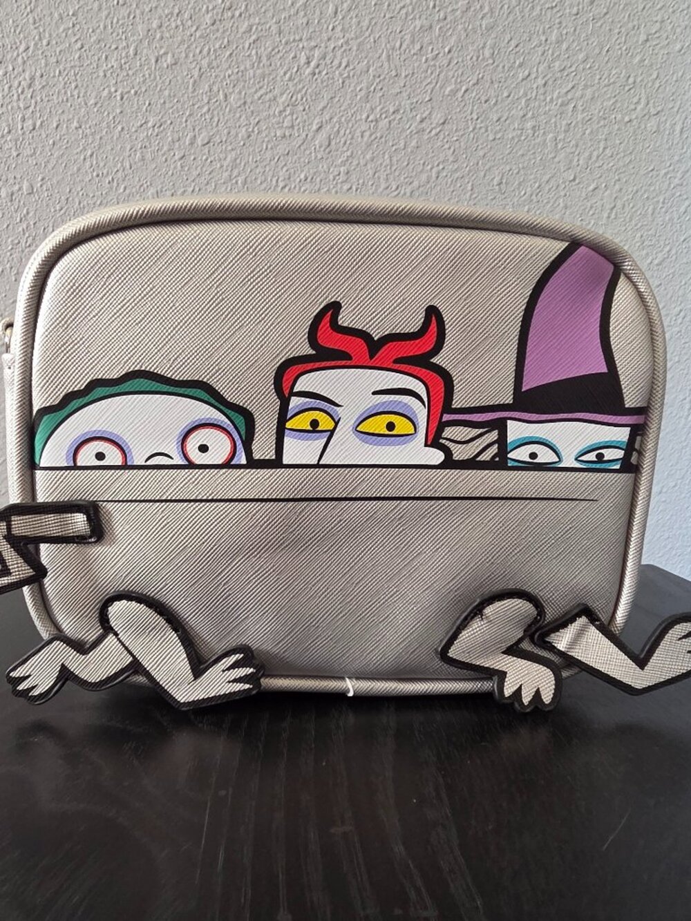 Nightmare Before Christmas Synthetic Leather Adjustable Strap Handbag